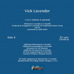 Vick Lavender - 1.4.4.5 EP [Sophisticado]