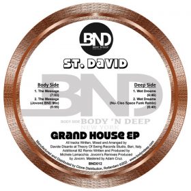 St David - Grand House EP [Body N Deep]