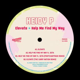 Heidy P - Elevate - Help Me Find My Way [Rocksteady Disco]