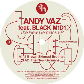ANDY VAZ feat. Black M1D1 - The New Germans EP [bandcamp]