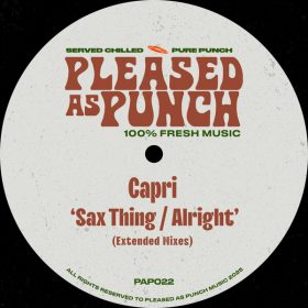 Capri - Sax Thing - Alright [Pleased As Punch]