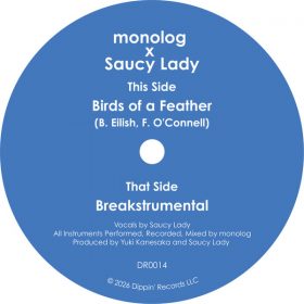 Saucy Lady, Yuki 'Monolog' Kanesaka - Birds of a Feather [Dippin' Records]